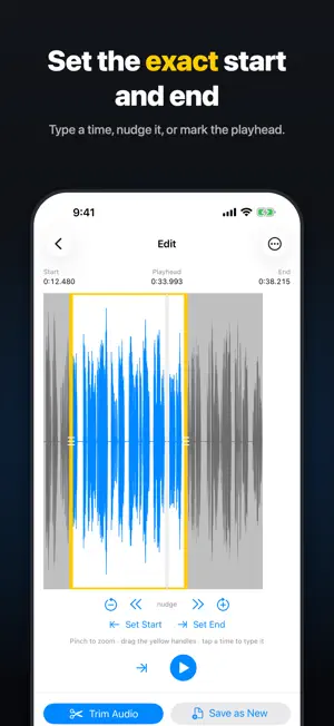 AudioTrim: Trim & Cut Audio screenshot 3