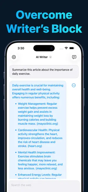 AI Writer - Writing Assistant screenshot 4