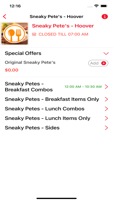 Sneaky Pete's Hotdogs Screenshot
