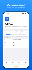 WebPeek — Web Inspector screenshot