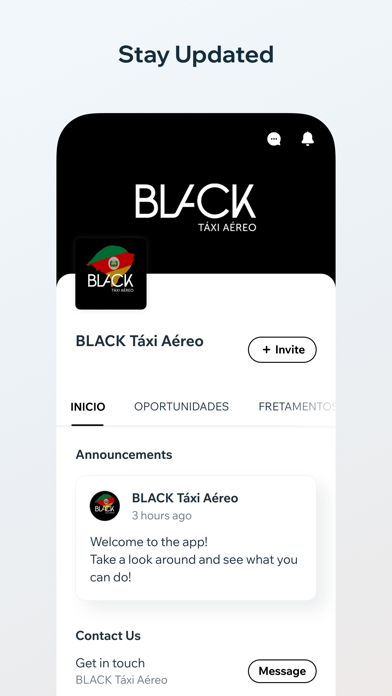BLACK Táxi Aéreo Screenshot