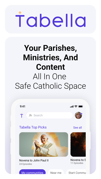 Screenshot #1 pour Tabella Catholic App