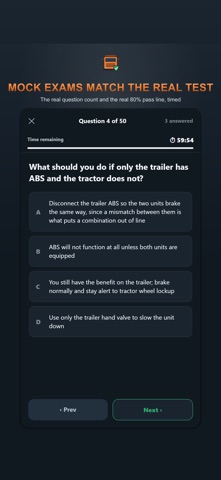 CDL Permit Prep: Test 2026 iPhone screenshot