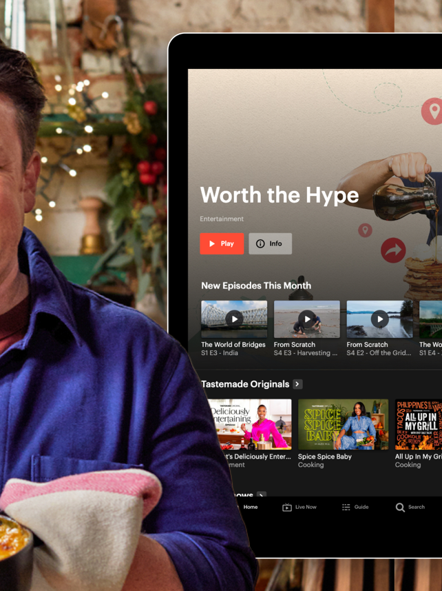 Tastemade: Stream Shows & Docs Screenshot