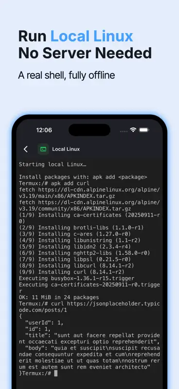 Terminal & SSH screenshot 2 of 6
