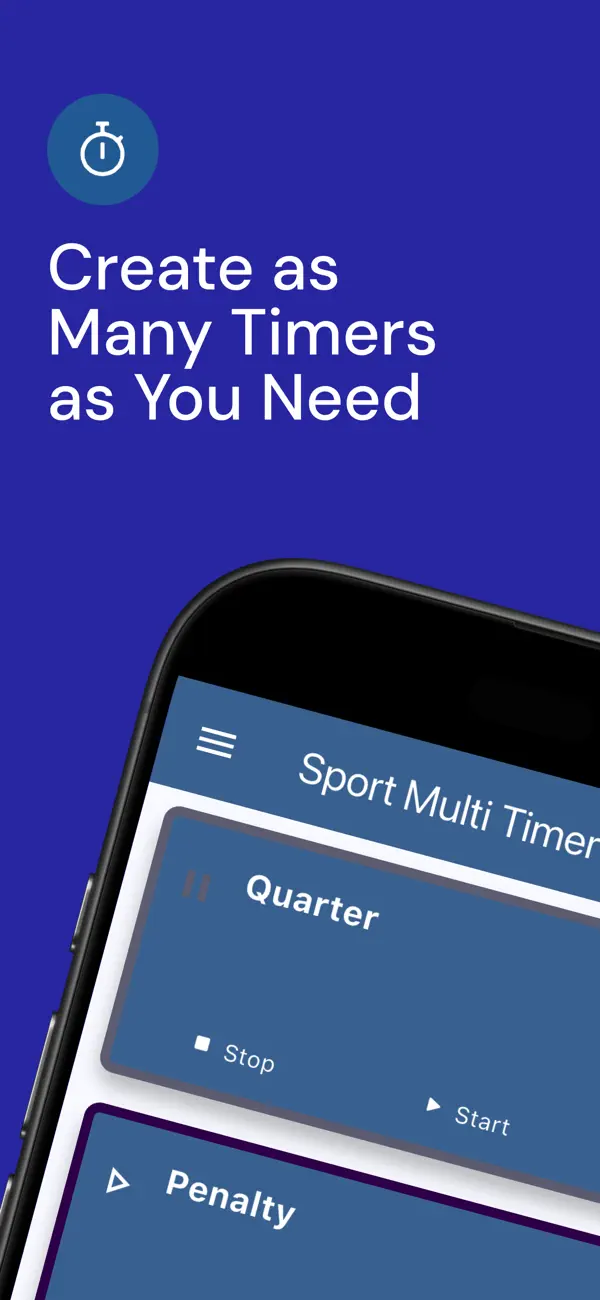 Screenshot #1 pour Sport Multi Timer