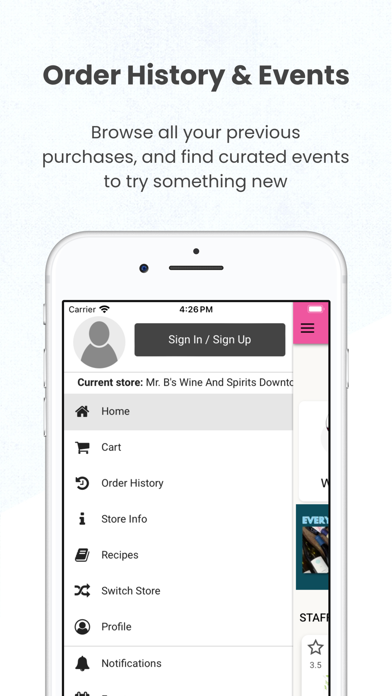 Mr. B's Wine & Spirits Screenshot