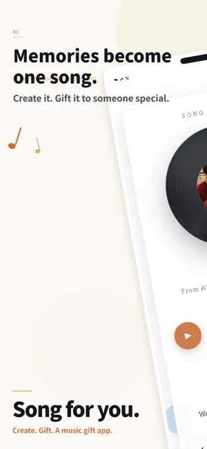 Song for You: Music Gifts screenshot 1