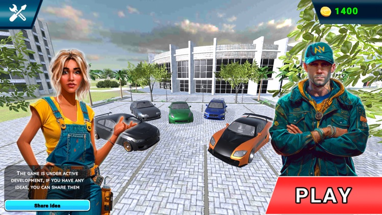 Car Repair Center 3D