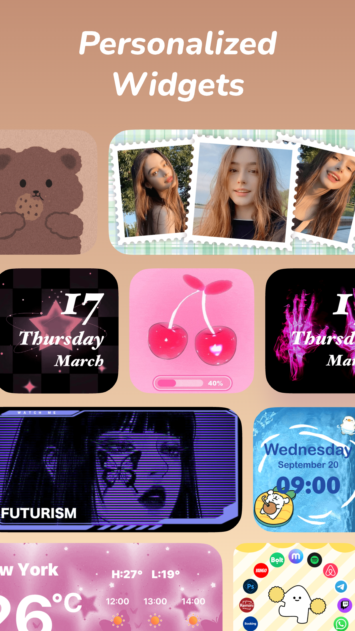 Cool Themes & Fonts: Cute Text screenshot 6