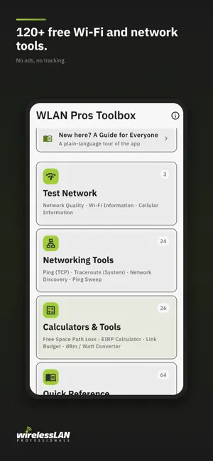 WLAN Pros Toolbox screenshot 4