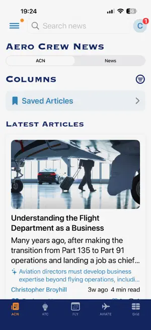 Aero Crew News screenshot 1
