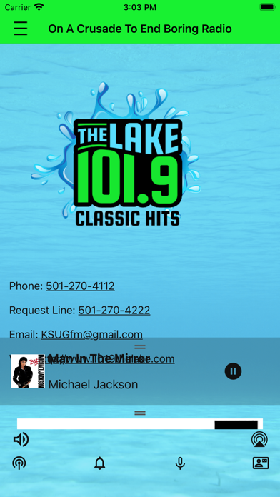 KSUG 101.9 The Lake Screenshot