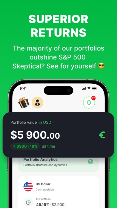 Stokhold: AI investing copilot Screenshot