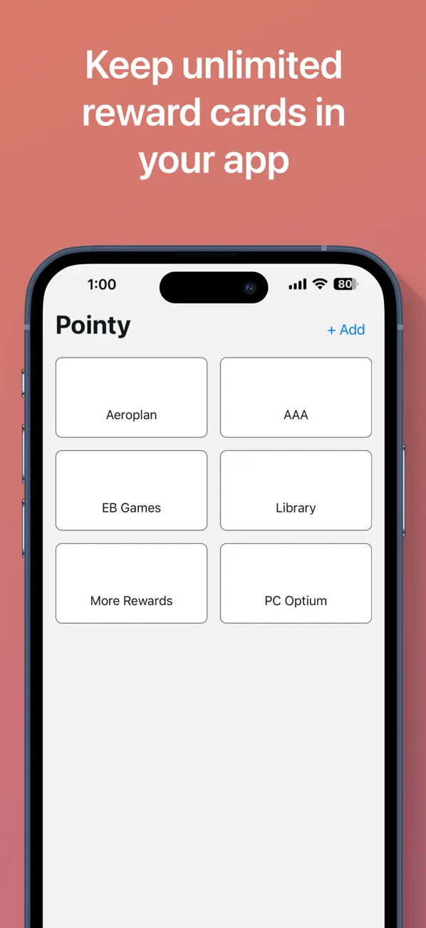 Screenshot #1 pour Pointy Rewards