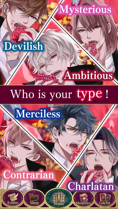 Ikemen Vampire Otome Gam‪e Screenshot