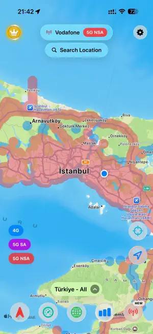 5G Signal Finder screenshot 1