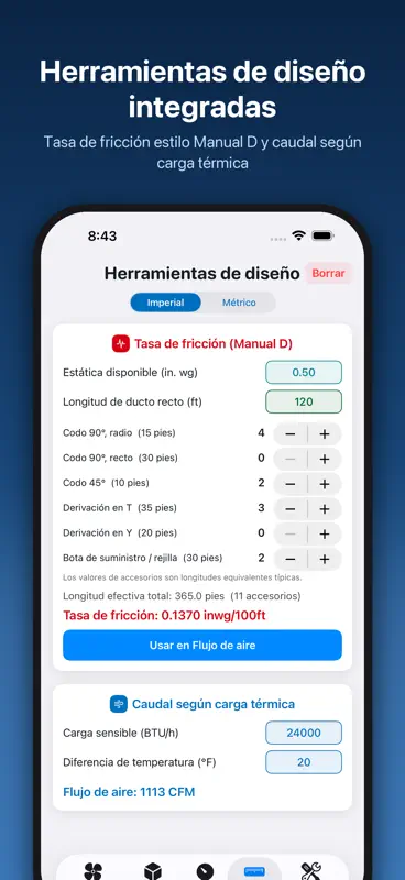 Conducto Calculadora Elite screenshot 3 of 5
