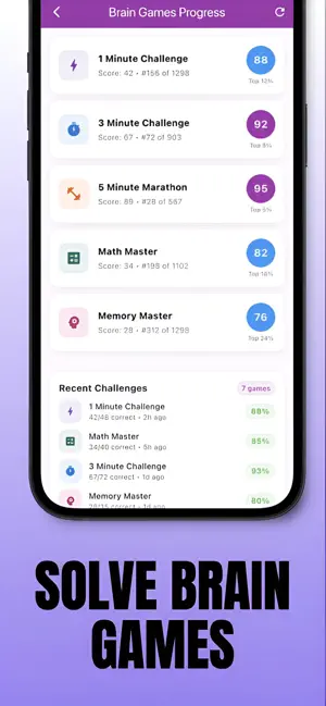 Brain Games: IQ Test & Puzzle screenshot 3