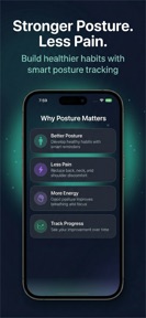 Posturly Posture Reminder App screenshot