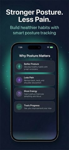 Posturly Posture Reminder App Screenshot 1 of 10