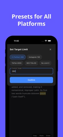 Word Counter: AI Text Editor Screenshot 4 of 4