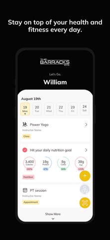 Barracks Gym screenshot