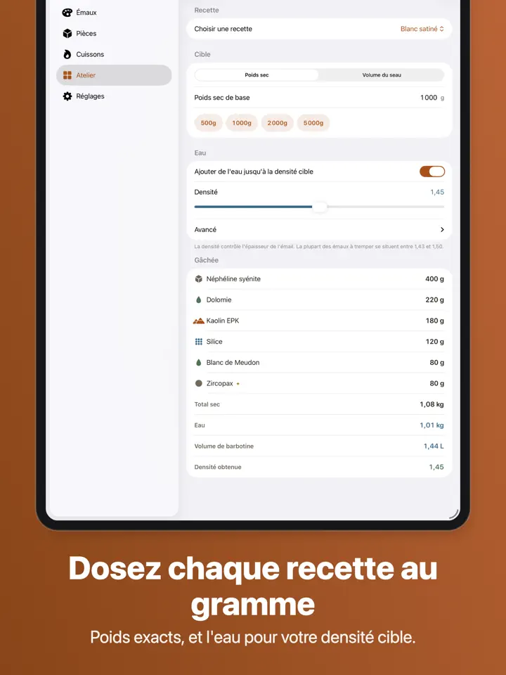 Cone6 sur iPad : capture d’écran 5 sur 8
