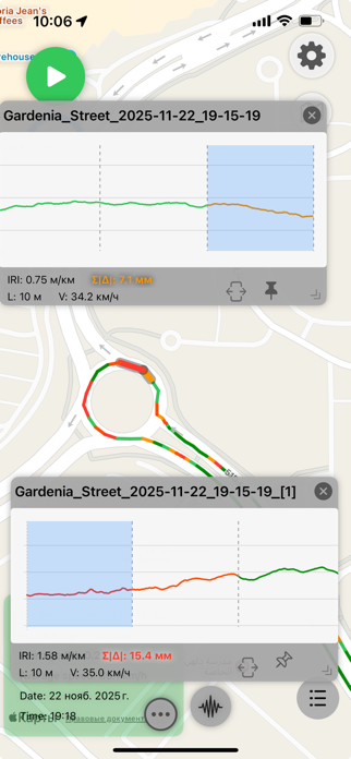 IRITracker Road Roughness Screenshot 5 of 10