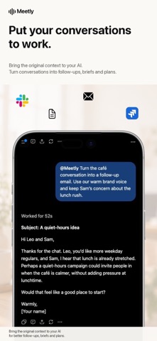Meetly: AI Meeting Notes Screenshot 8 of 9