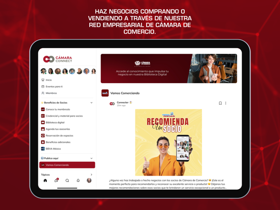 Cámara Connect iPad screenshot 5 - Business app
