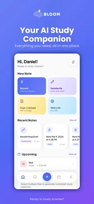 Bloom AI Notebook screenshot 1