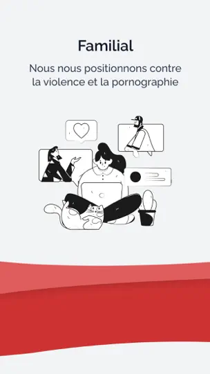 Capture d'écran de Swisscows Private Search sur iPhone 6
