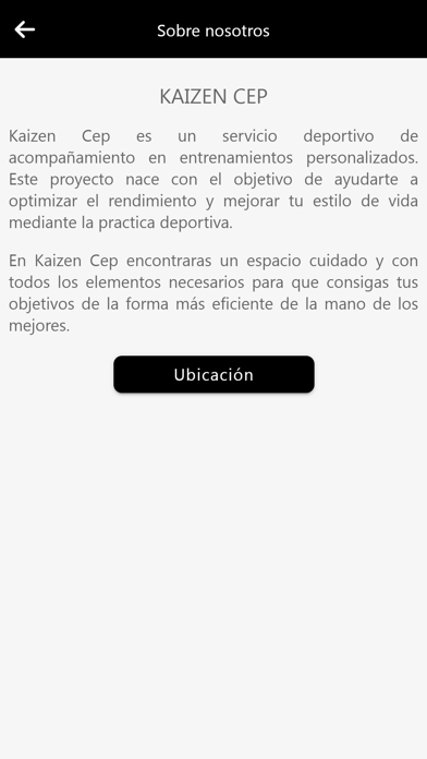 KAIZEN CEP Screenshot