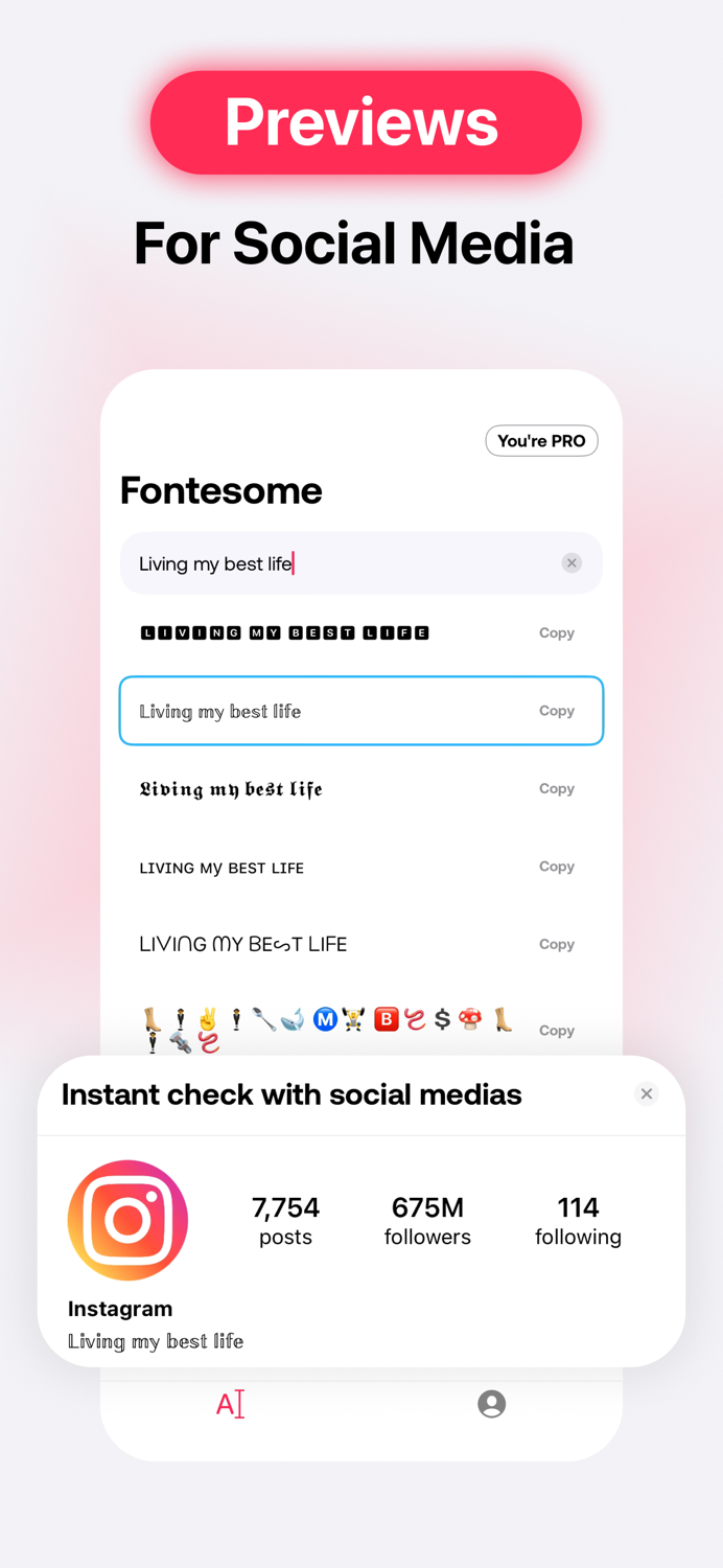 Fonts for iPhones - Cool Text