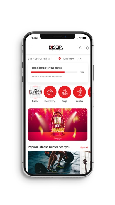 Discipl: Fitness & Cashback Screenshot