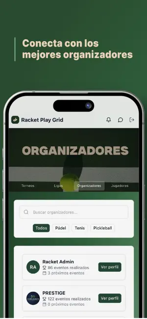 Racket PlayGrid screenshot 4