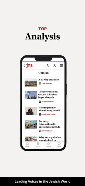JNS.org iPhone screenshot 3