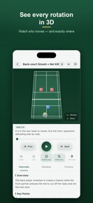 Badminton Rotation screenshot