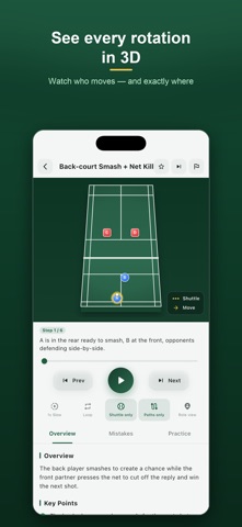 Badminton Rotation Screenshot 1 of 5