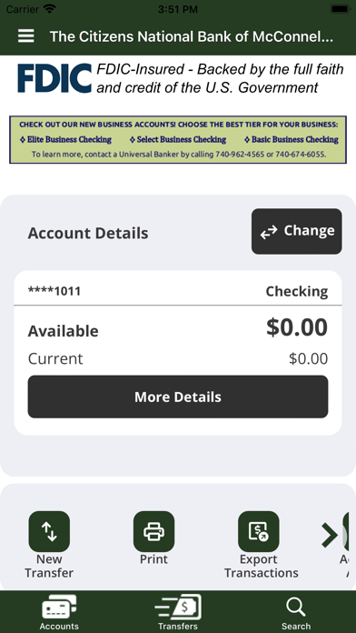 CNB McConnelsville Mobile Screenshot