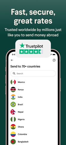 Taptap Send: Money Transfer app screenshot