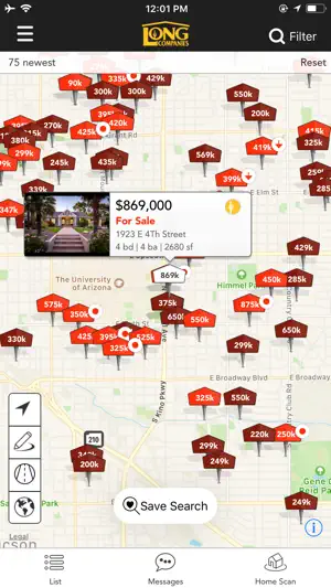 Long Realty AZ Home Search screenshot 1