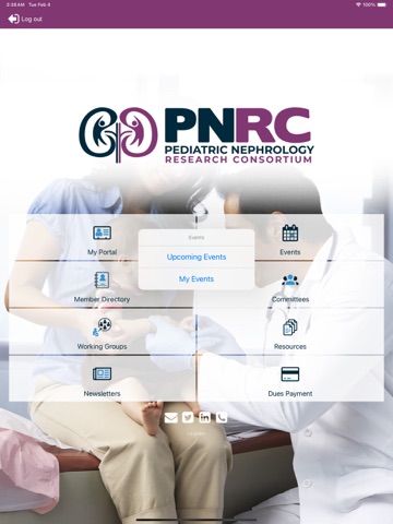 PNRConsortium iPad screenshot