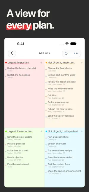 GoodTask: To Do List & Planner screenshot 4