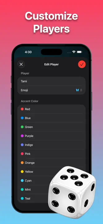 Blitzee - Dice Score Card screenshot 2