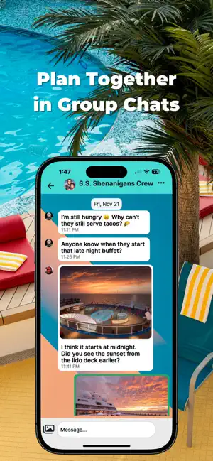 DeckMate: Cruise Hub & Chat screenshot 2