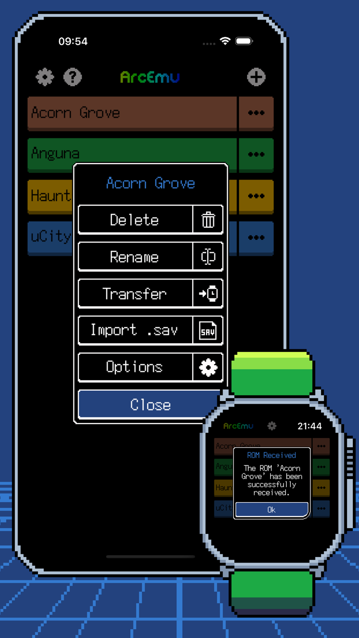 ArcEmu - Watch Emulator