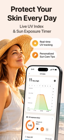 Mole Tracker,  SkinCare & SPF iPhone screenshot