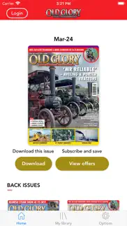 old glory magazine iphone screenshot 1
